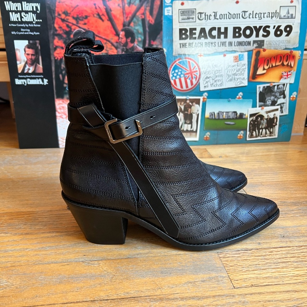 Zadig&Voltaire Black Leather Boots